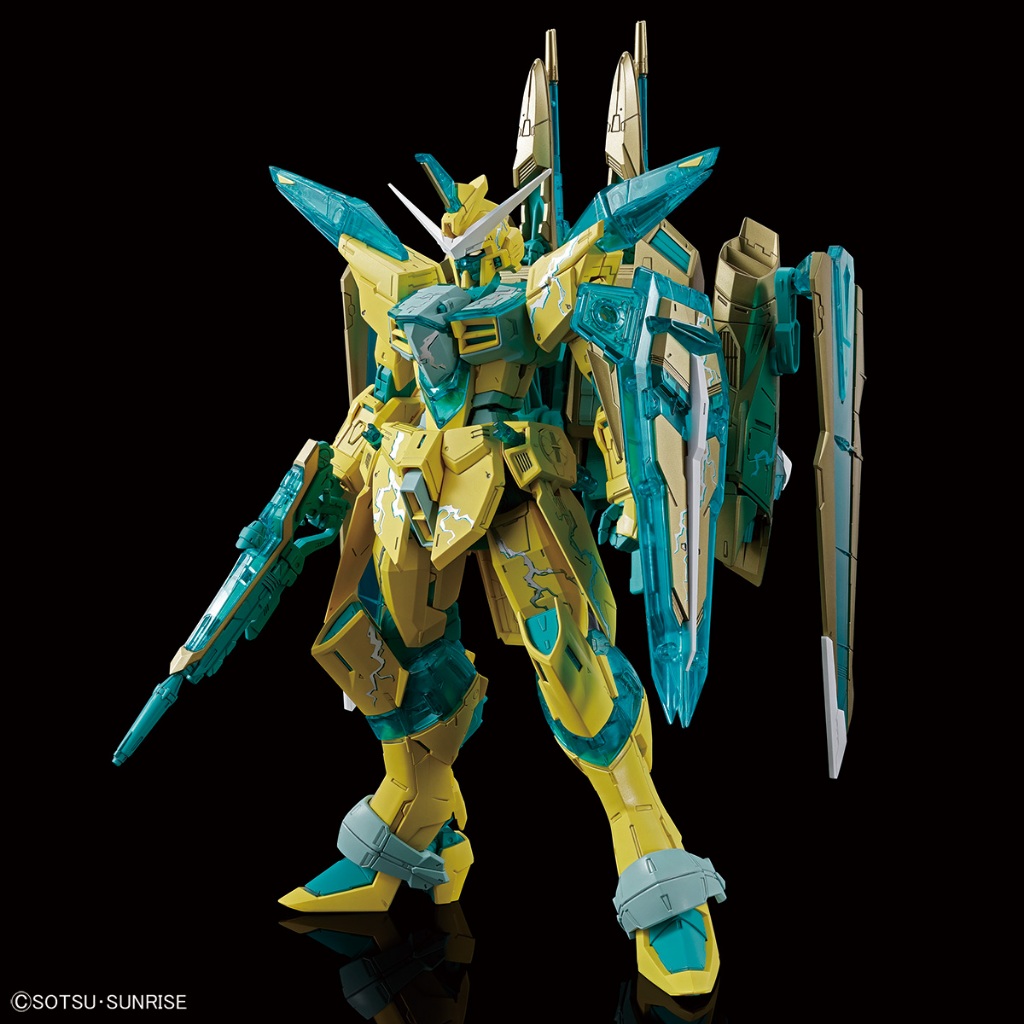 MG Gundam CROSS CONTRAST COLORS Freedom Ver.2.0 CLEAR BLUE Justice