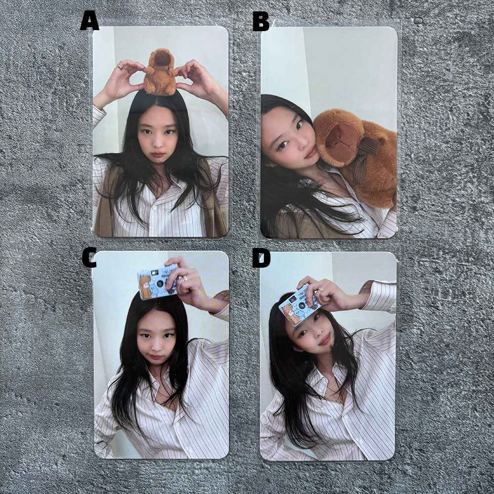 JENNIE - 1st Studio Album RUBY Makestar Lucky Draw Photocard | Shopee ...