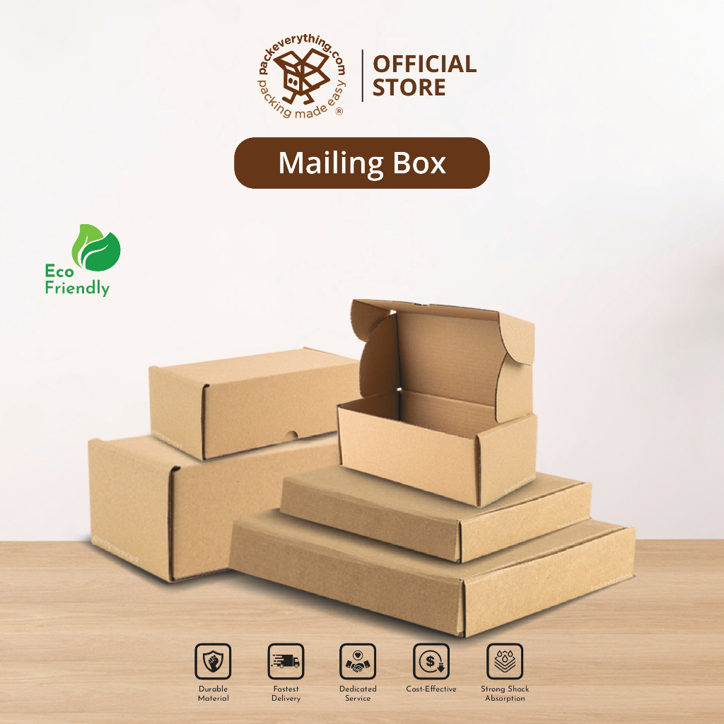 PACKEVERYTHING Mailing Box | Carton Box | Courier Shipping Box | Gift ...