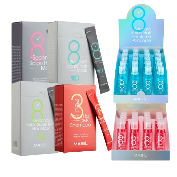 [MASIL] 8 Seconds Hair Mask Stick Pouch 8ml x20PCS (Salon, Liquid ...