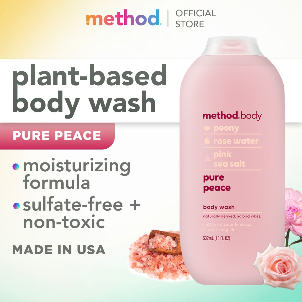 Method body wash - pure peace 532ml | Shopee Singapore