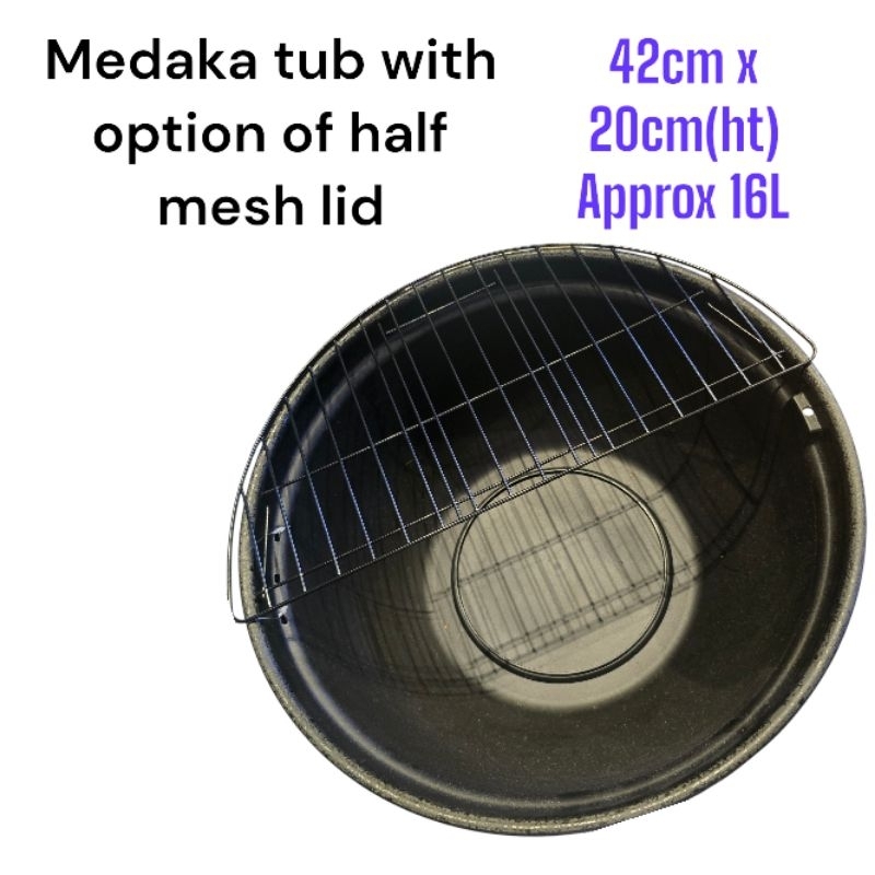 Round tub from Gex for medaka, guppy and other small fishes. especially ...