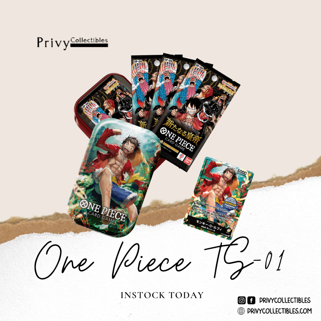 One Piece TS01 Mini Tins TS-01 Mini-tin Pack Set VOL.1 | Shopee