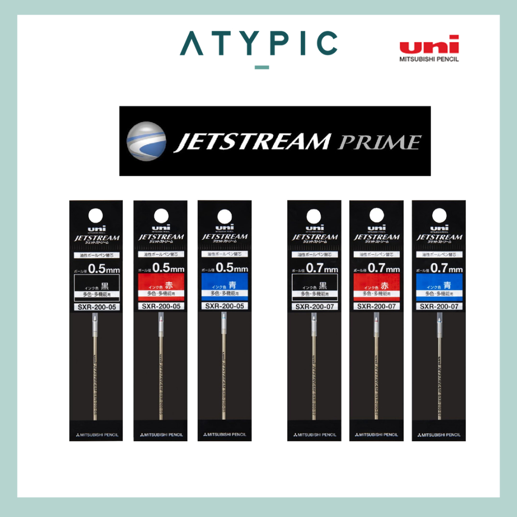 Uni Jet Stream Prime High Grade Multi Ballpoint Pen - Refill (0.5mm/0 ...