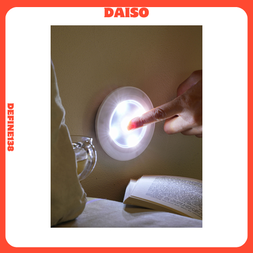 Daiso Touch LED Light (2-Pack) | Shopee Singapore