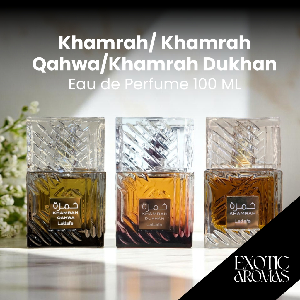 Khamrah Qahwa/Khamrah Dukhan/Khamrah EDP 100ML by Lattafa | Shopee