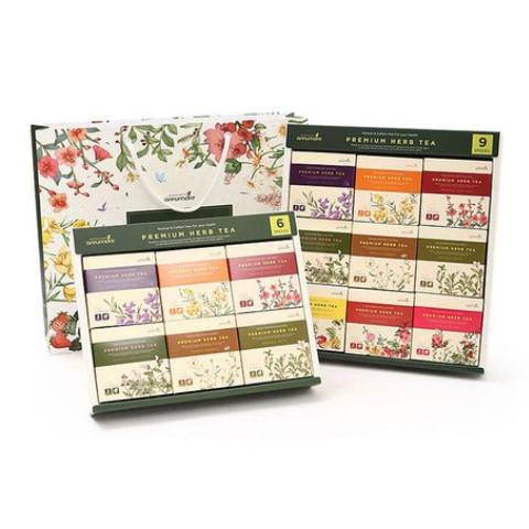 Arumdre Organic Herbal Tea Triangle Tea Bag Gift Set 6 Types 9 Types ...