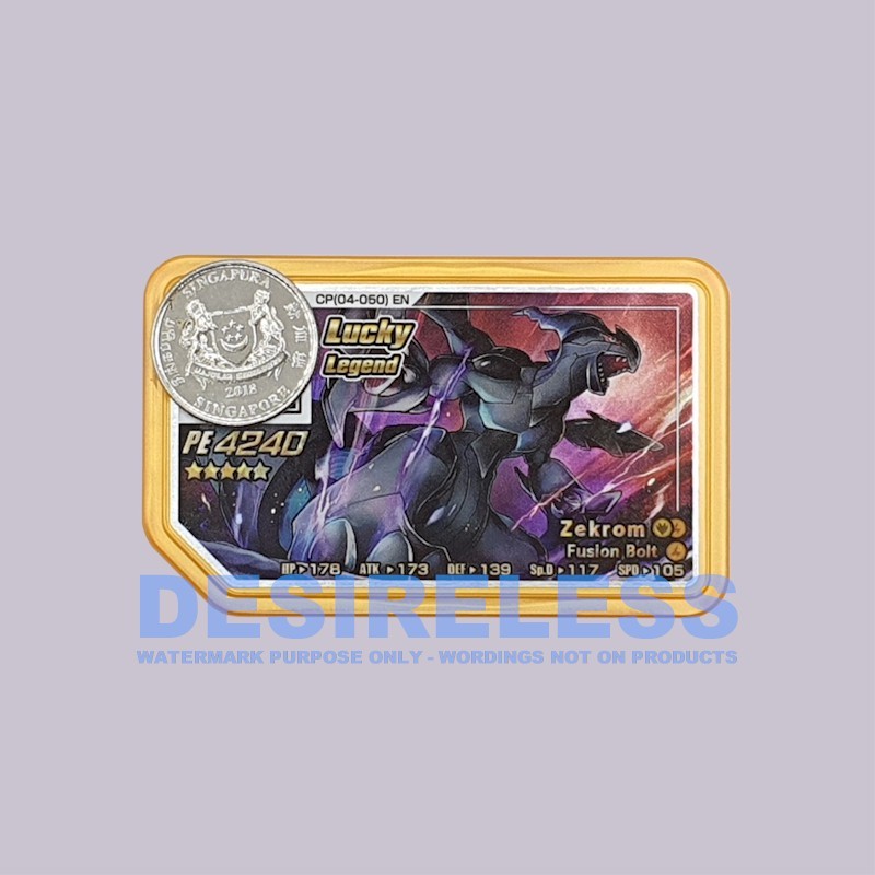 AUTHENTIC Pokémon Ga-Olé Lucky STAR 5STAR GENUINE Pokemon GaOle