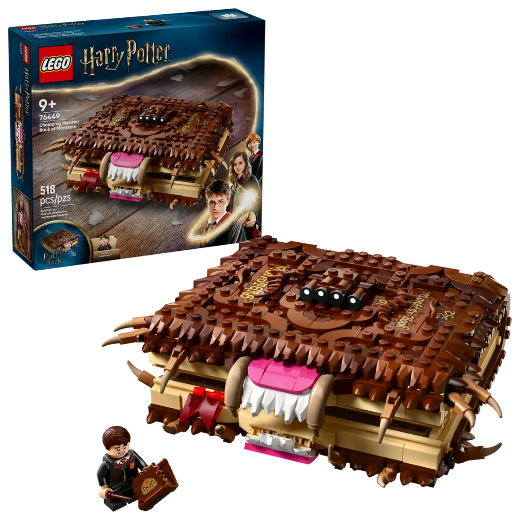 LEGO 76449 Harry Potter Chomping Monster Book of Monsters | Shopee ...