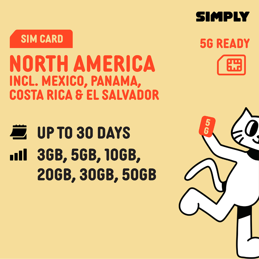 [North America] 5-30 Days | Total 3GB-50GB Data | No Registration ...