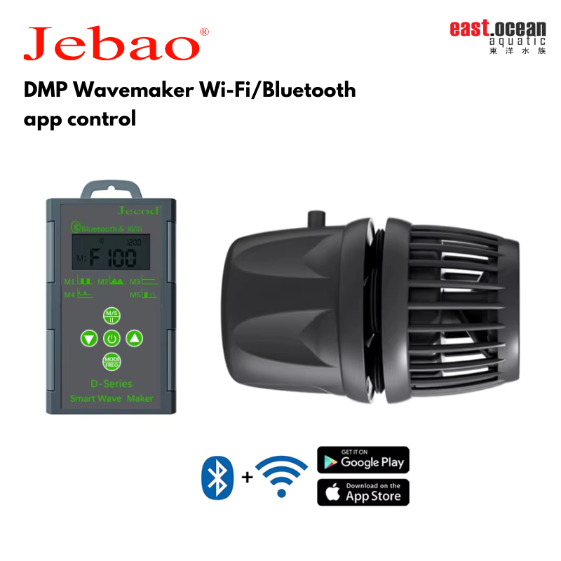JEBAO DMP Wavemaker - (10M,20M,30M,40M) Wi-Fi/Bluetooth app control ...