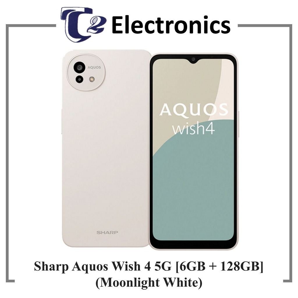 Sharp Aquos Wish 4 5G | 6GB RAM + 128GB ROM | Display 6.6'' HD +