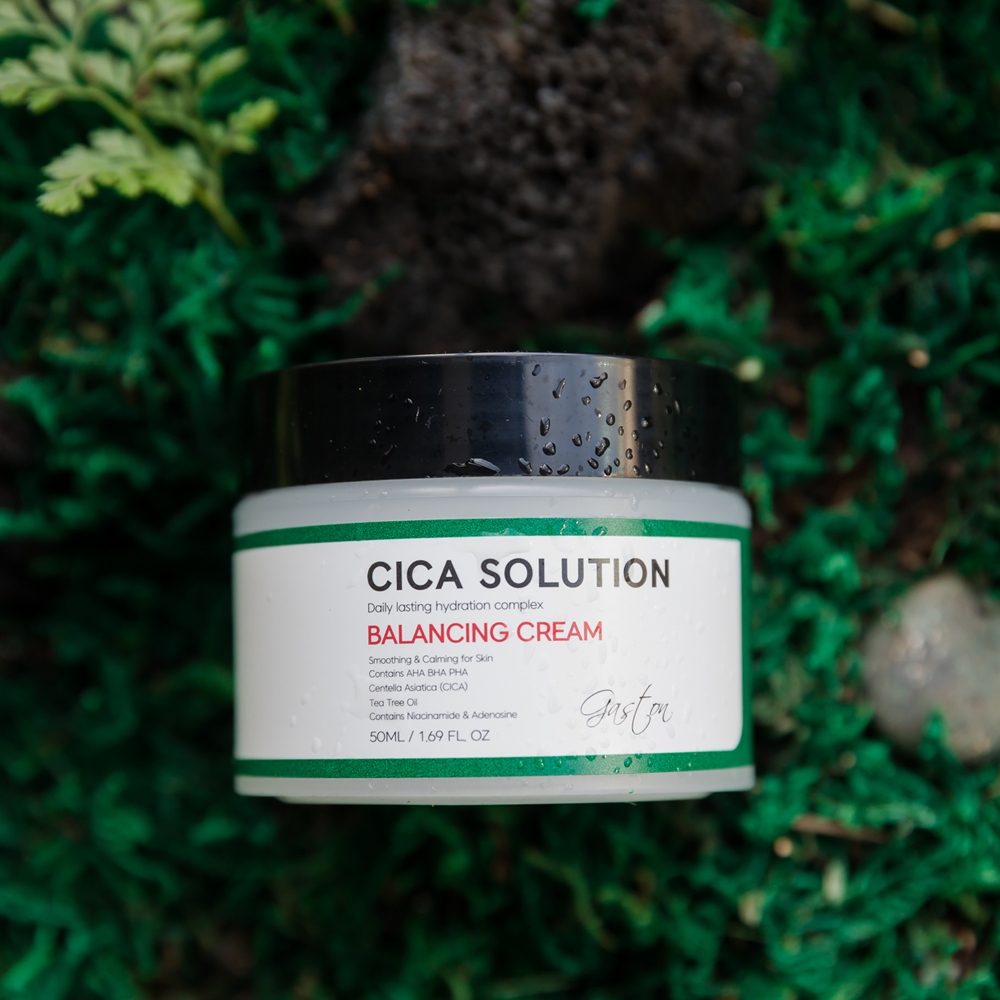GASTON Cica Solution Relax Balancing Cream 50ml | Shopee Singapore