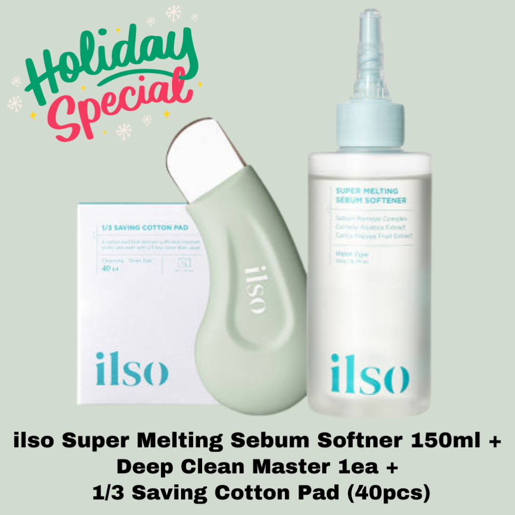 Ilso Super Melting Sebum Softener Set – Oil Control, Gentle Exfoliation ...