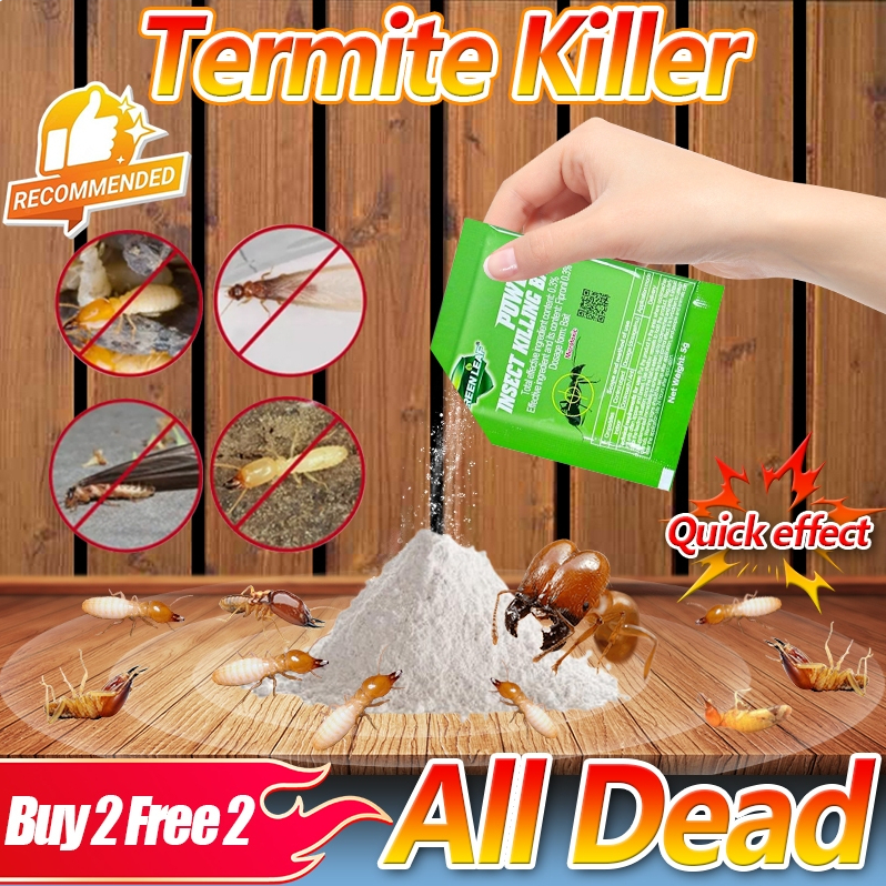 【Buy 1 get 4】BS Termite powder Termite bait Termite killer Kills all ...