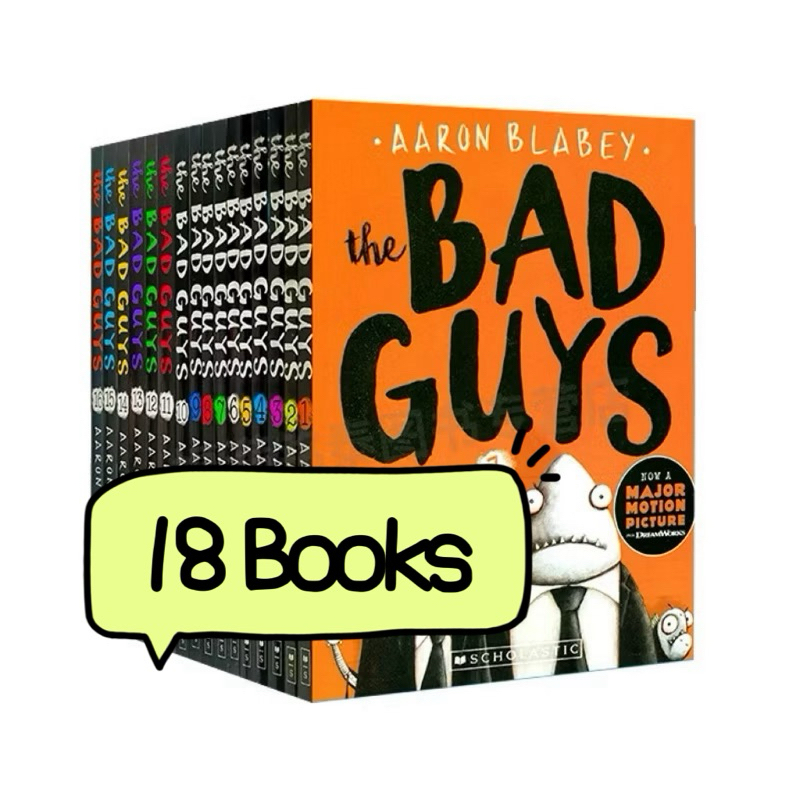 18 books the bad guys | Shopee Singapore