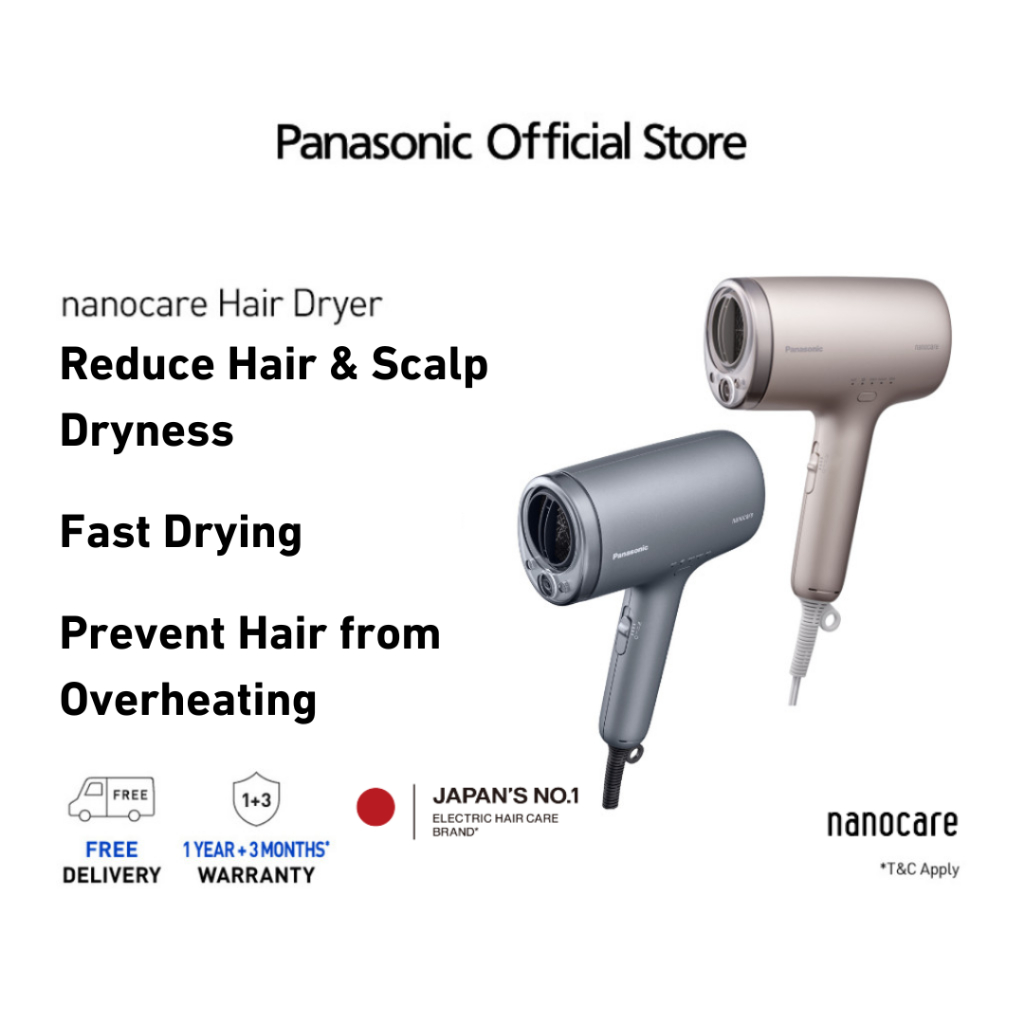 Panasonic nanocare EH-NA9M Hair Dryer with Scalp and Skin Modes