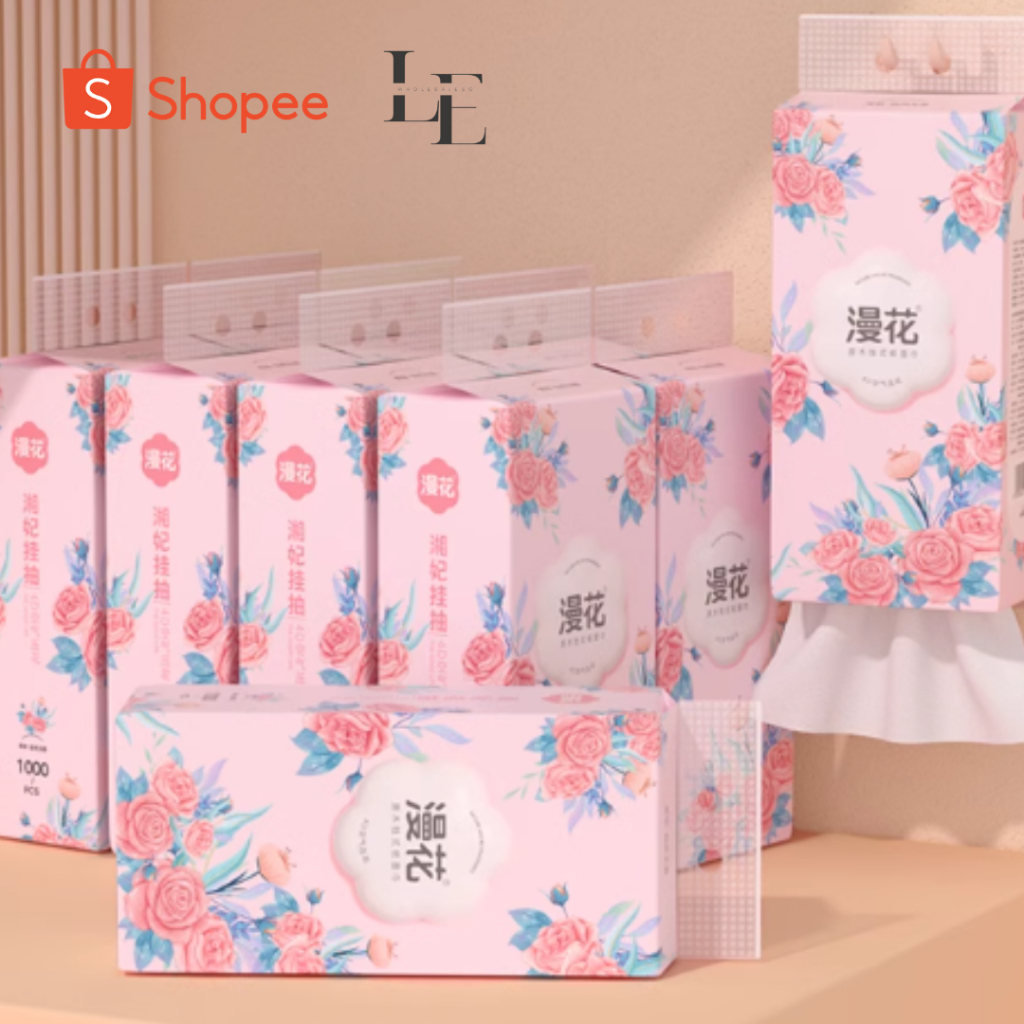 4PLY Wall Hanging Tissue 1000pcs | Wood Pulp Tissue | Soft & Smooth ...