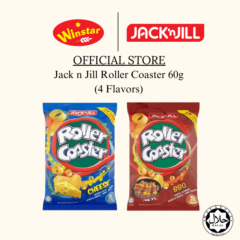 Jack n Jill Roller Coaster 60g | 2 Flavours | Shopee Singapore