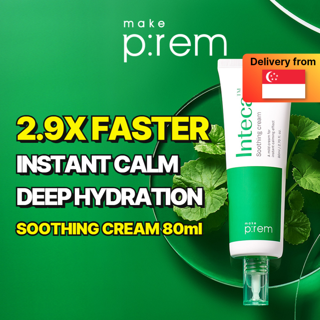 MAKE PREM INTECA Soothing Cream 80ml | Shopee Singapore