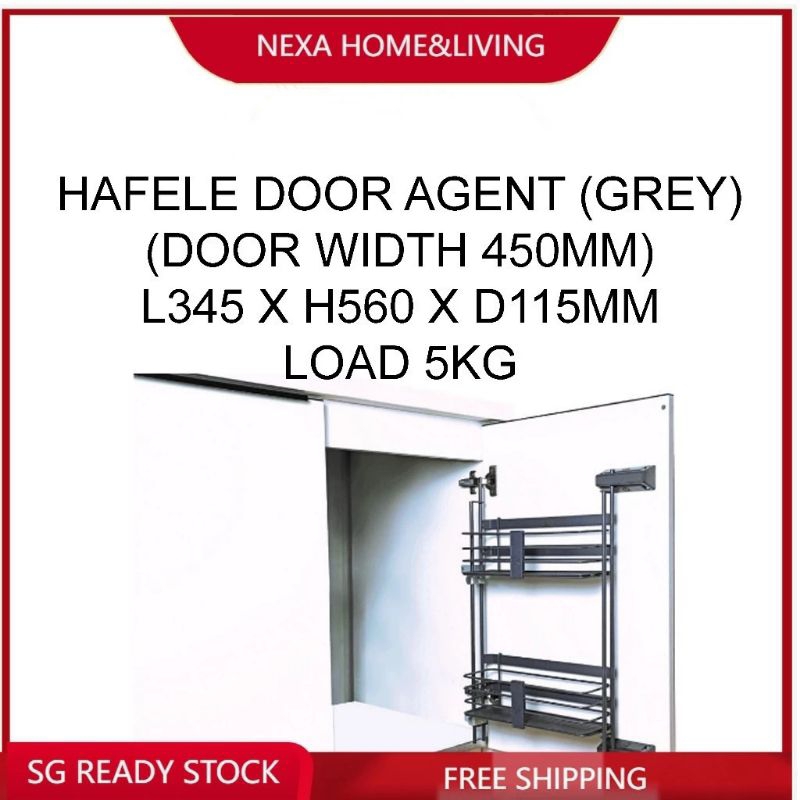 SG STOCK BOXX HAFELE DOOR AGENT (GREY) Organizer cabinet hardware ...