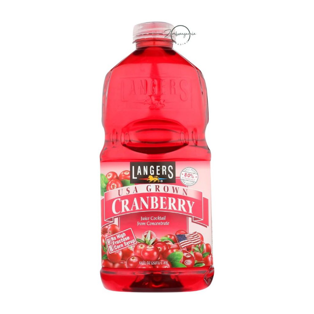 LANGERS Usa Grown Cranberry Juice & Cranberry Raspberry Juice (1.8 ...