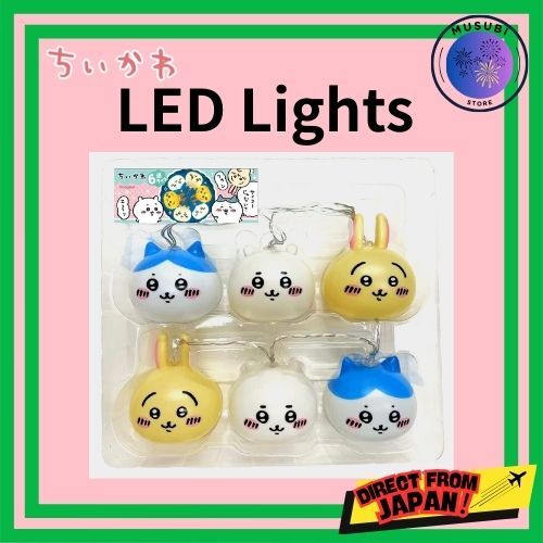 Chiikawa LED String Light – 6 Lights with Chiikawa, Hachiware & Usagi ...