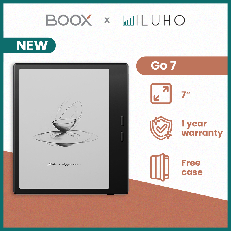 ONYX BOOX Go 7 - 7 inch Monochrome Android 13 Qualcomm Advanced