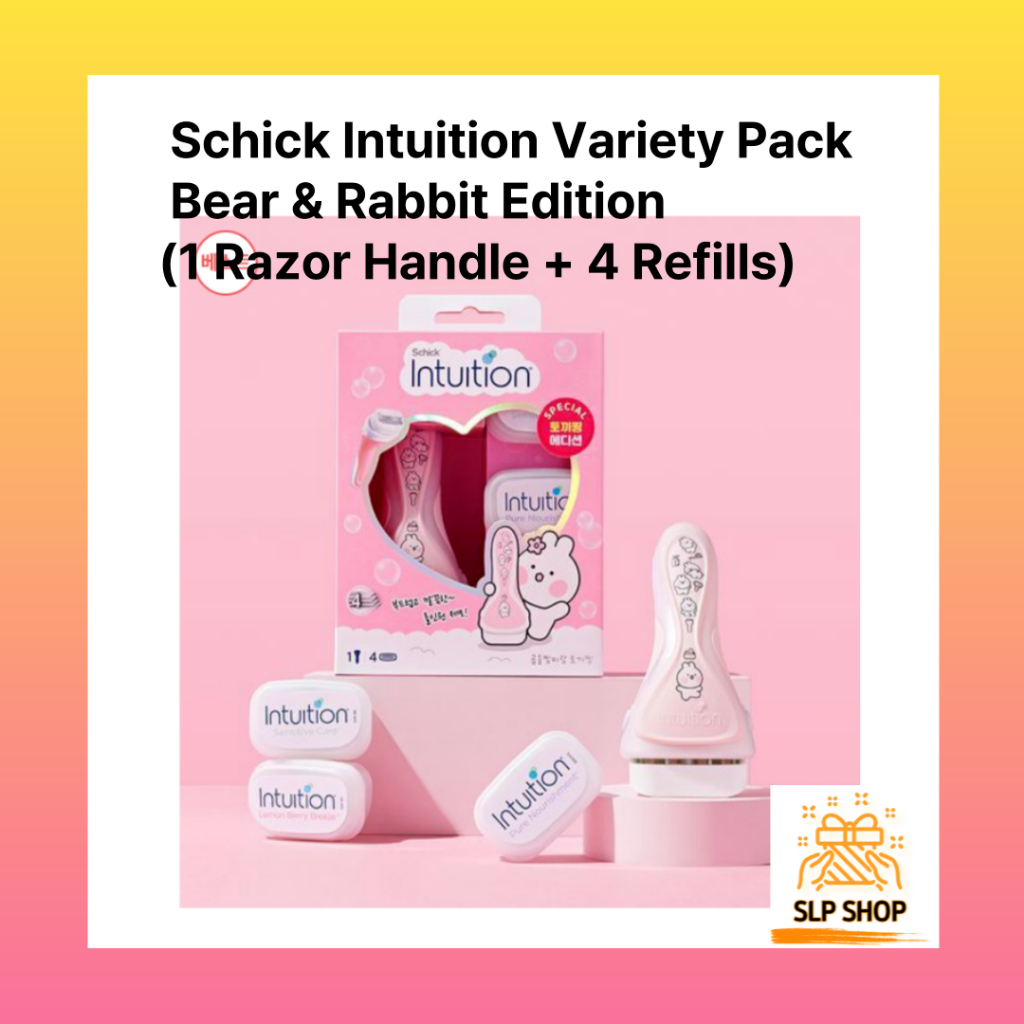 [Schick ] a women's hair razors Intuition Variety 4 Types Set (Razor ...