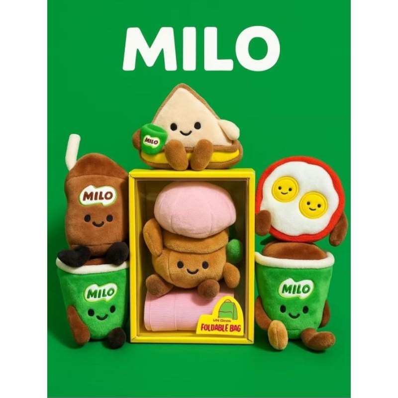 コレクション Milo 💚Exclusive MILO Collectible💢Jellycat Plush N Recycling ECO Bag