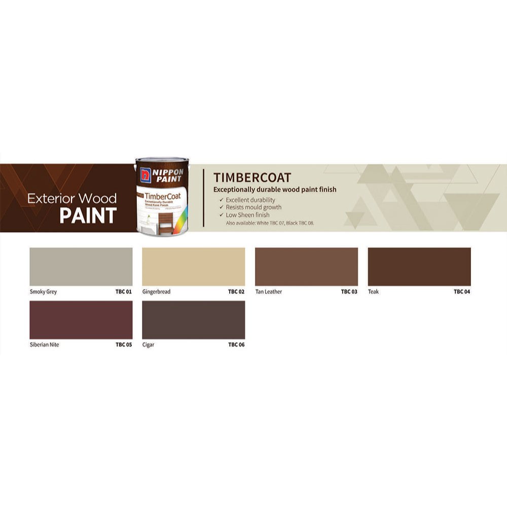 [FREE PAINTING KIT] Nippon Paint Timbercoat: Exterior Wood Protection ...