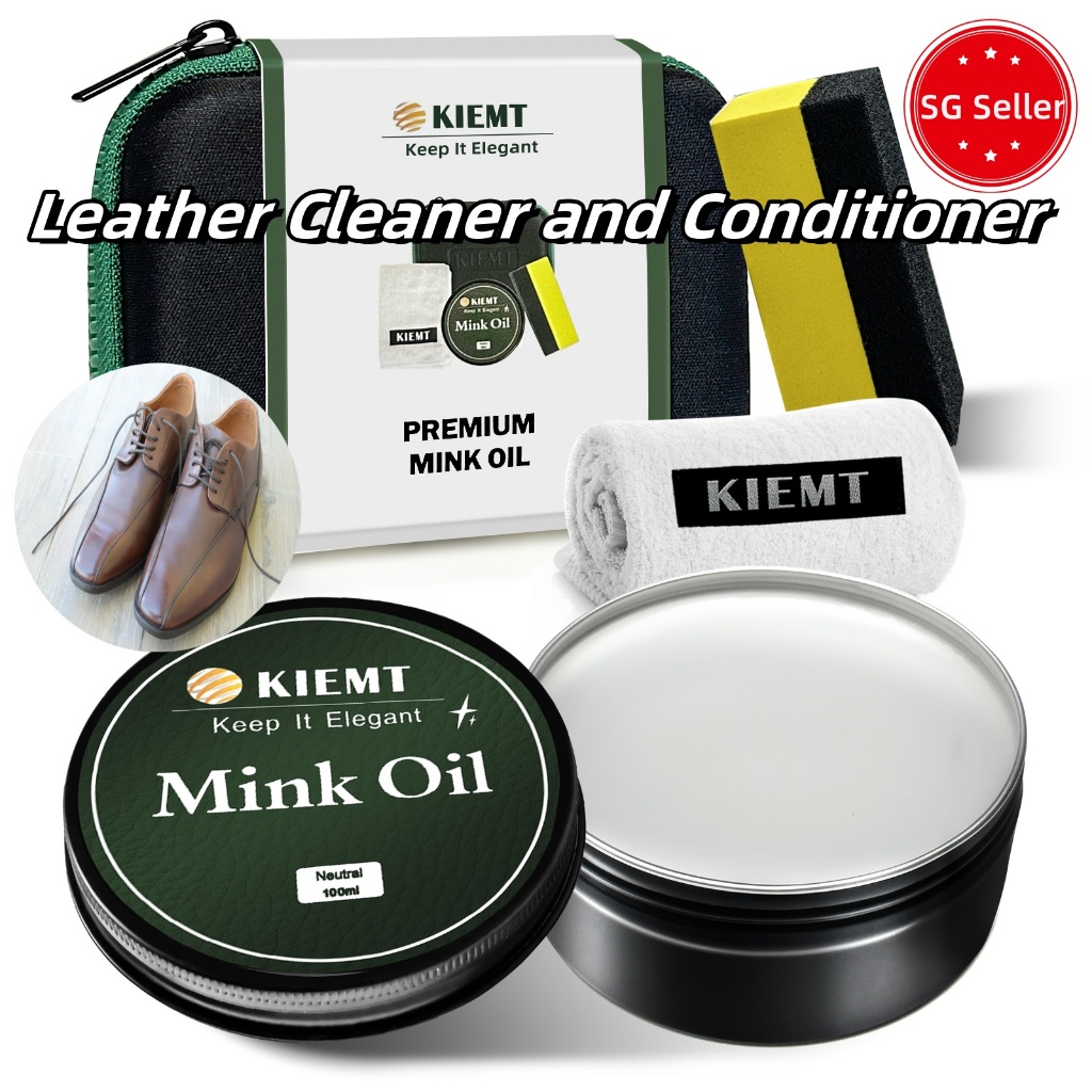 KIEMT Mink Oil Leather Savior – Waterproof, Anti-Mold & UV Shield
