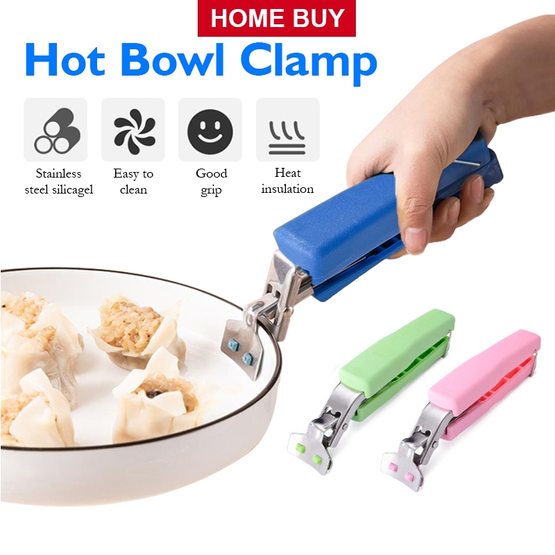 Anti-Hot Bowl Holder Dish Clamp Pot Pan Gripper Clip Hot Dish Plate ...