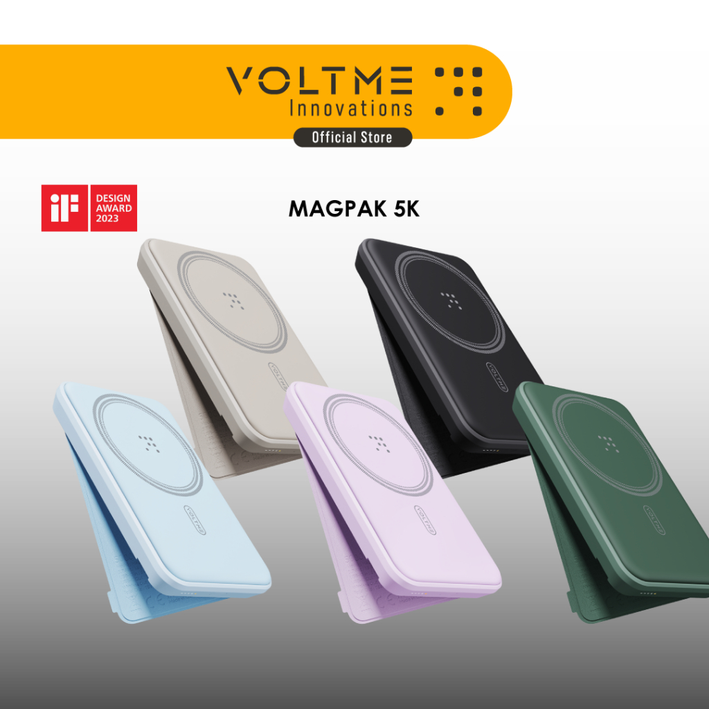 VOLTME MagPak 5K | 5000mAh | Shopee Singapore