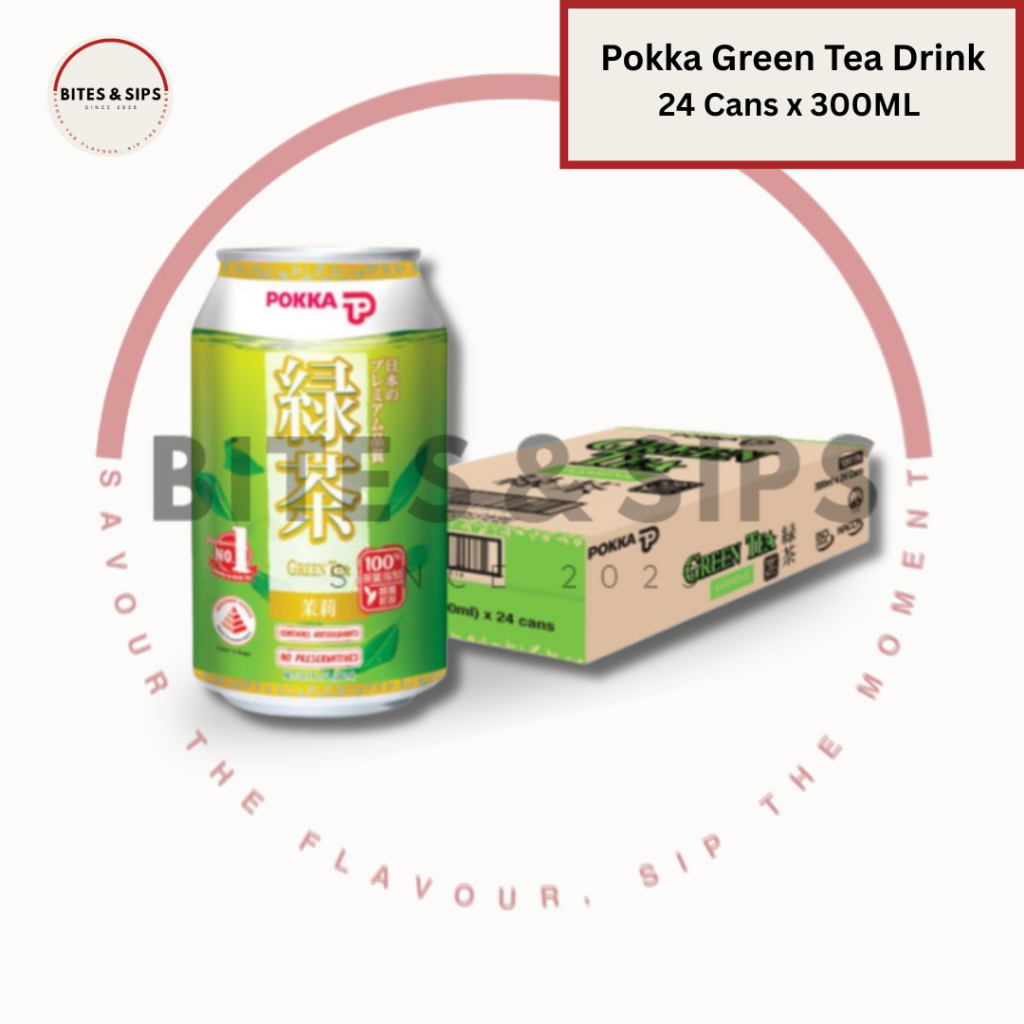 Pokka Jasmine Green Tea (24 Cans x 300ml) | Shopee Singapore