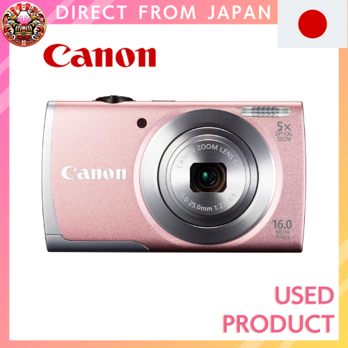 【美品】Canon Power Shot A2600 ピンク Used】】Canon Digital Camera PowerShot A2600 Approx. 16 megapixels