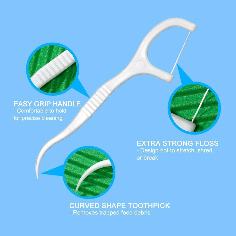 SG HOMECARE Floss toothpick Stronger tension and good flexibility ...