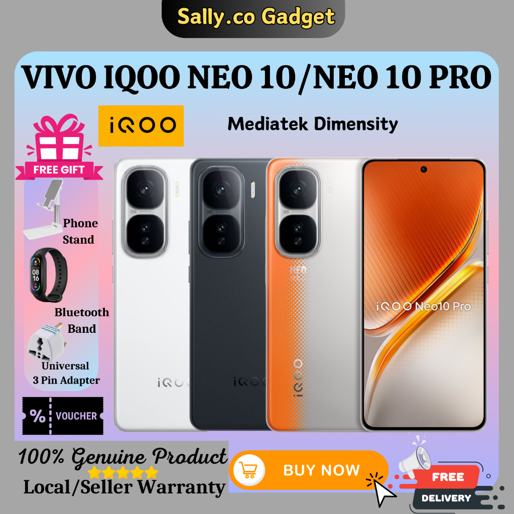 vivo iQOO Neo 10/Neo 10 Pro/Neo10 Pro+ 6.82 inch Snapdragon 8