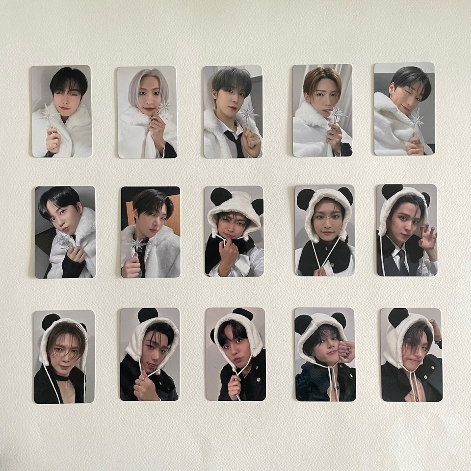 &TEAM Moon Wolf Maki MAKI ID Photo Card Set NEW] &TEAM