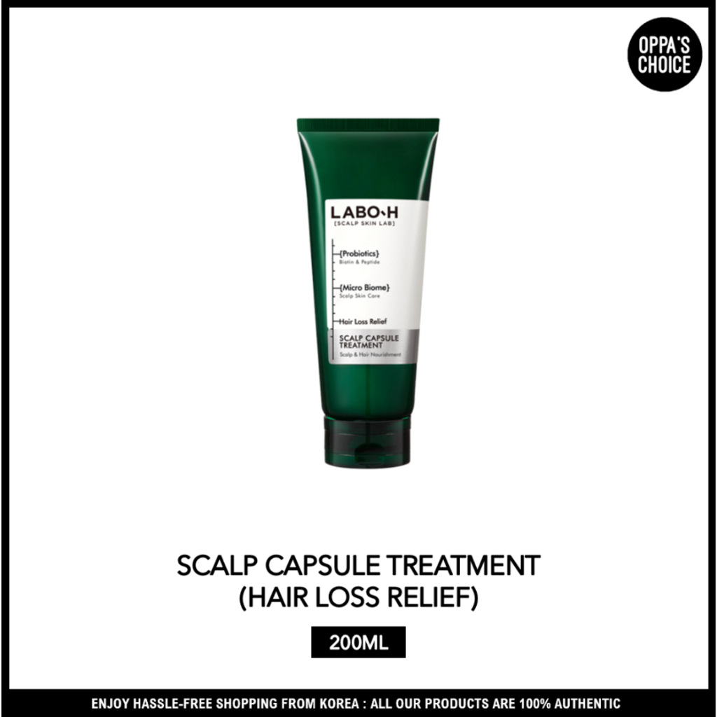 [LABO H] LABO-H SCALP CAPSULE TREATMENT 200ML (Hair Loss Relief ...