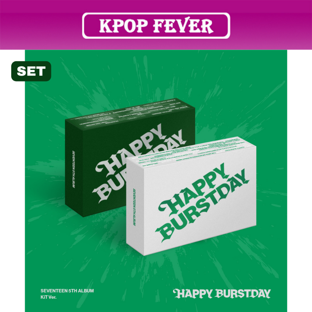 K-POP・アジア SEVENTEEN HAPPY BURSTDAY SEVENTEEN 5TH ALBUM HAPPY BURSTDAY - Kpop USA