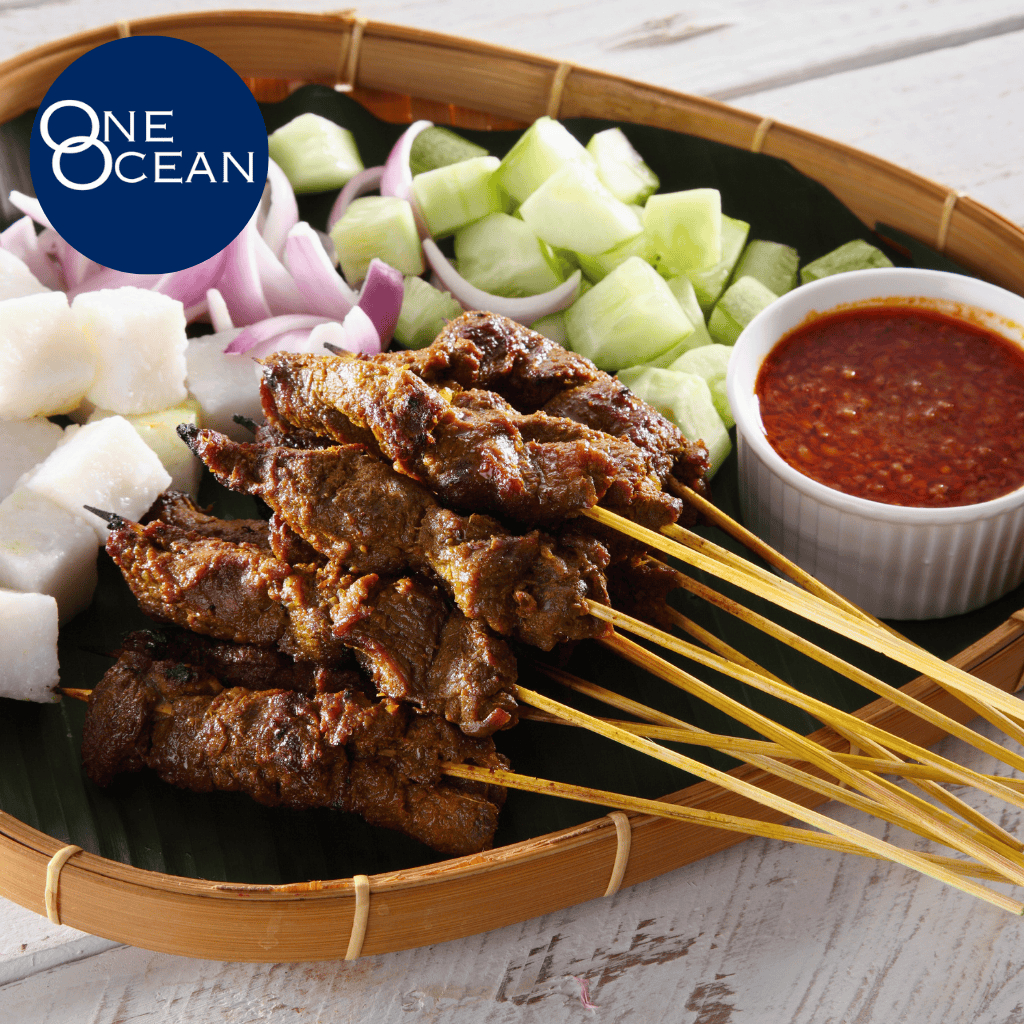 50 Sticks Mutton Satay with Sauce | Party Food Delivery Singapore ...
