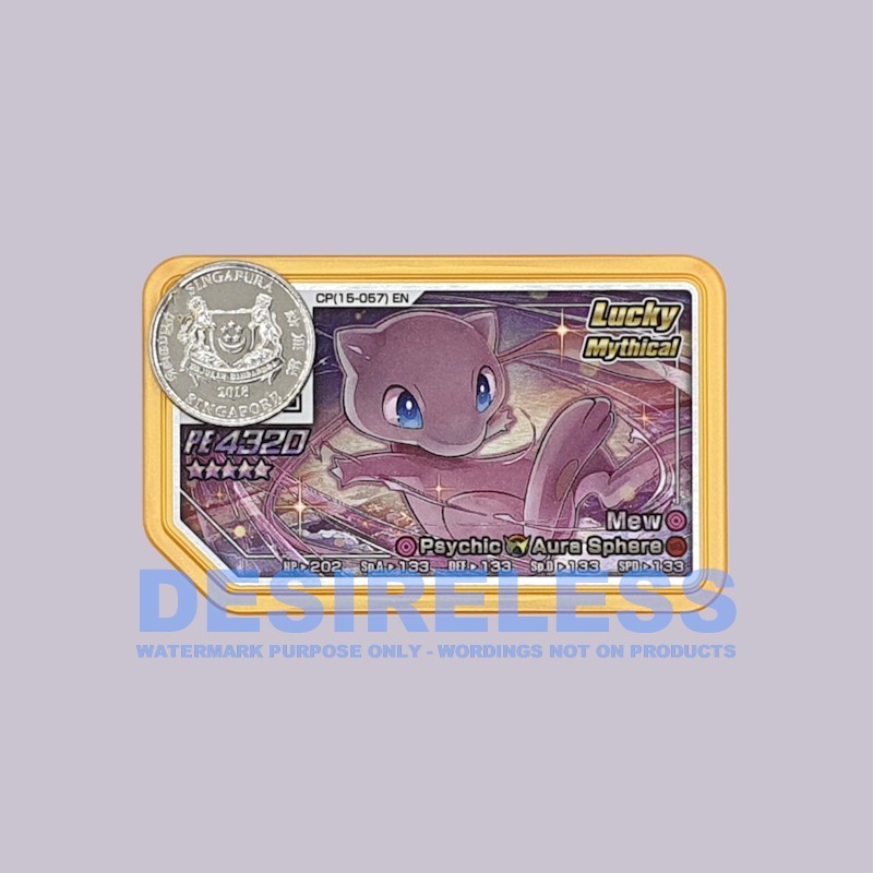 AUTHENTIC Pokémon Ga-Olé Lucky STAR 5STAR GENUINE Pokemon GaOle