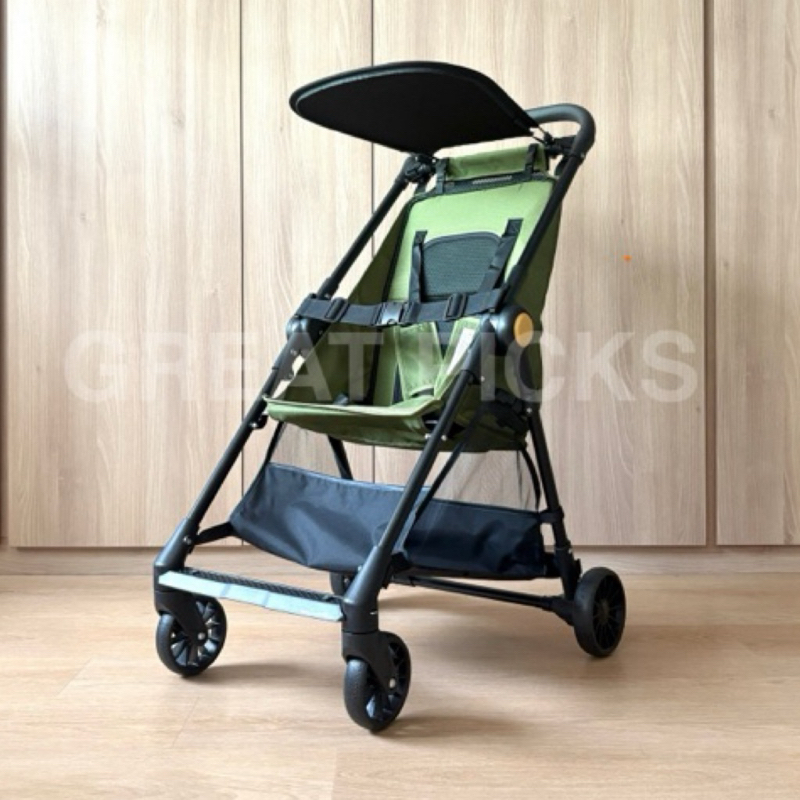 *UPGRADED* Reclinable Light weight semi mesh stroller with bottom ...