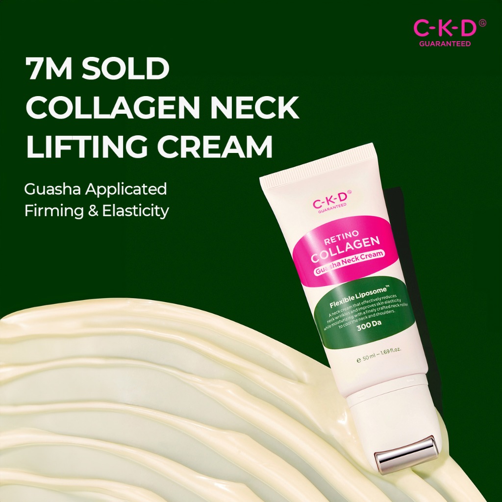 [CKD Official] Retino Collagen Guasha Neck Lifting Cream, Korean 7M ...