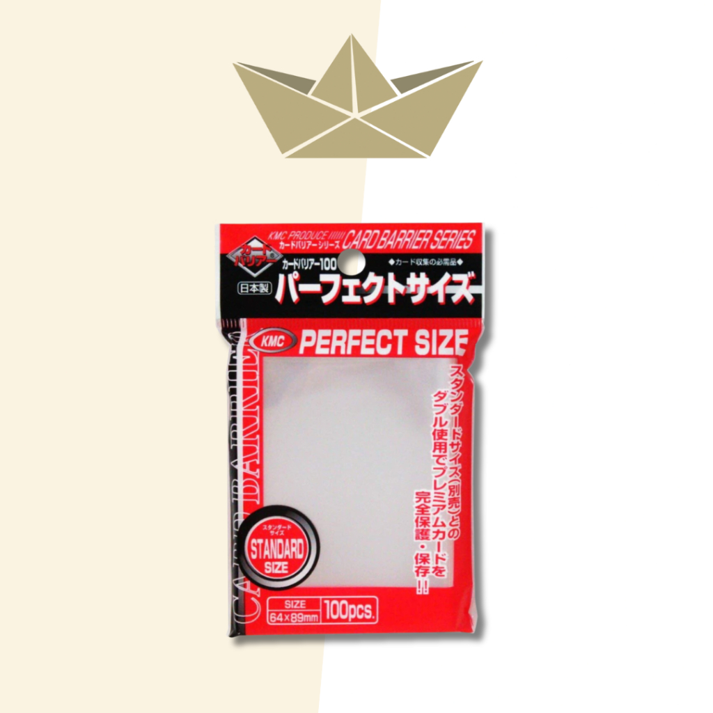 kmc perfect fit card sleeves KMC Perfect Size Clear Sleeves (100) main image 0
