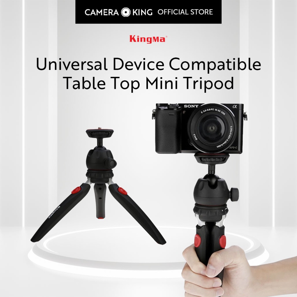 [KingMa] Multifunctional Table Top Tripod for DSLR, GoPro, Smartphones ...
