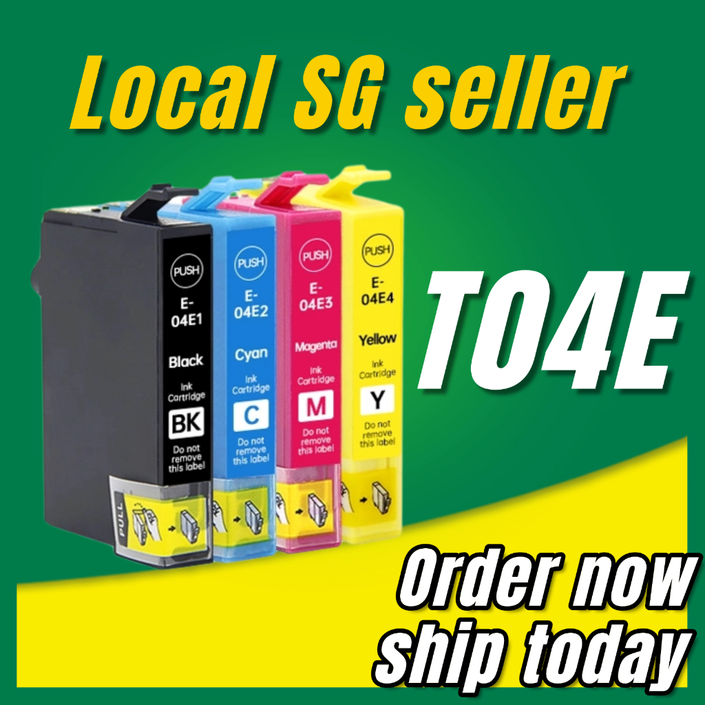 Epson 04E Ink Cartridge T04E Printer Compatible Ink Cartridge for Epson ...