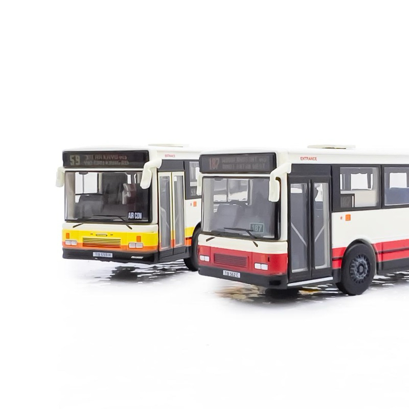 SG Seller: Singapore Bus Service 59 187 1/110 Scale Scania L113CRL ...