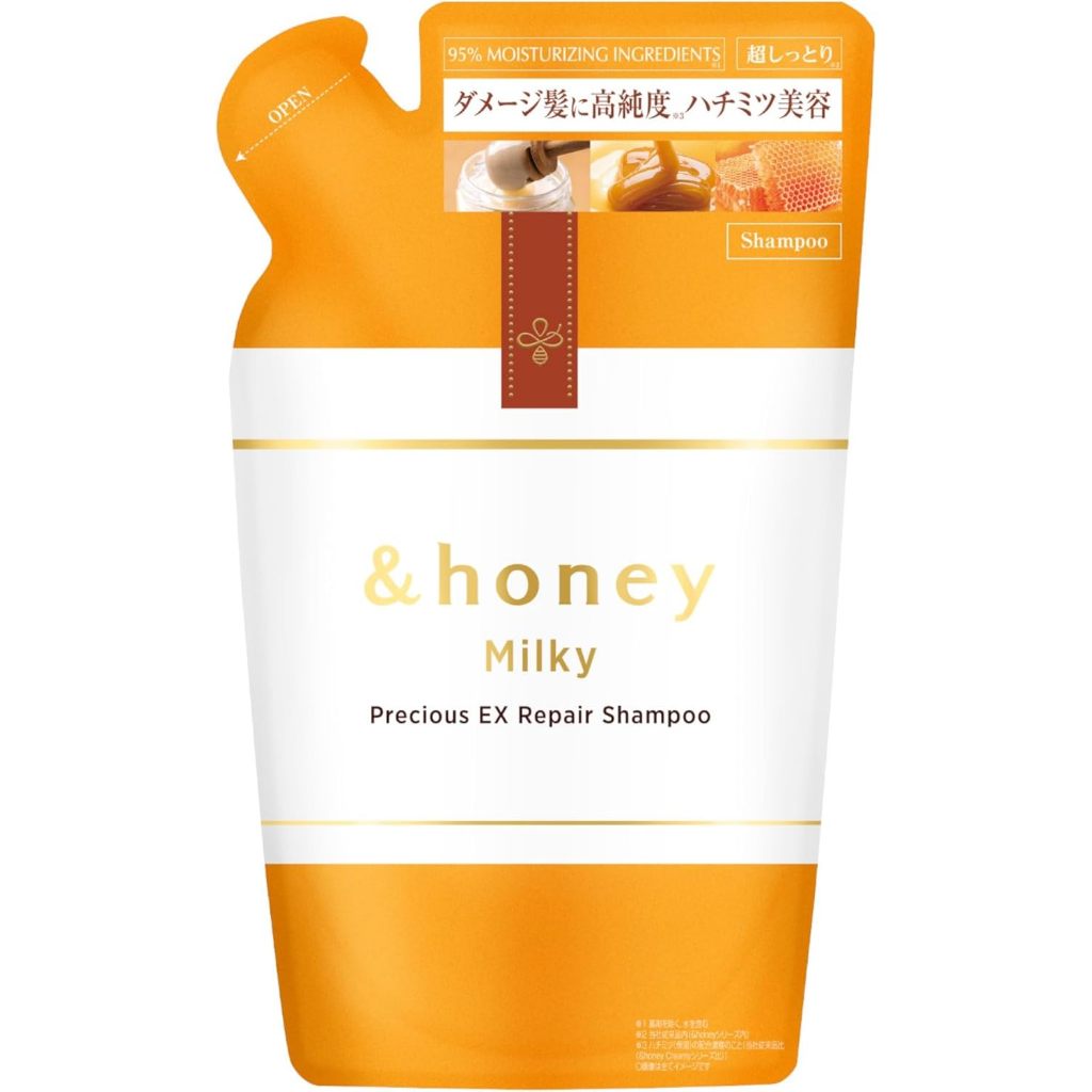 &honey Milky Precious EX Repair Shampoo Refill 350mL | Shampoo | Shopee ...